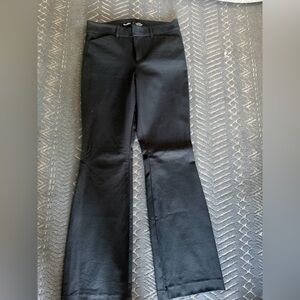 Old Navy Black Flare Dress Pants